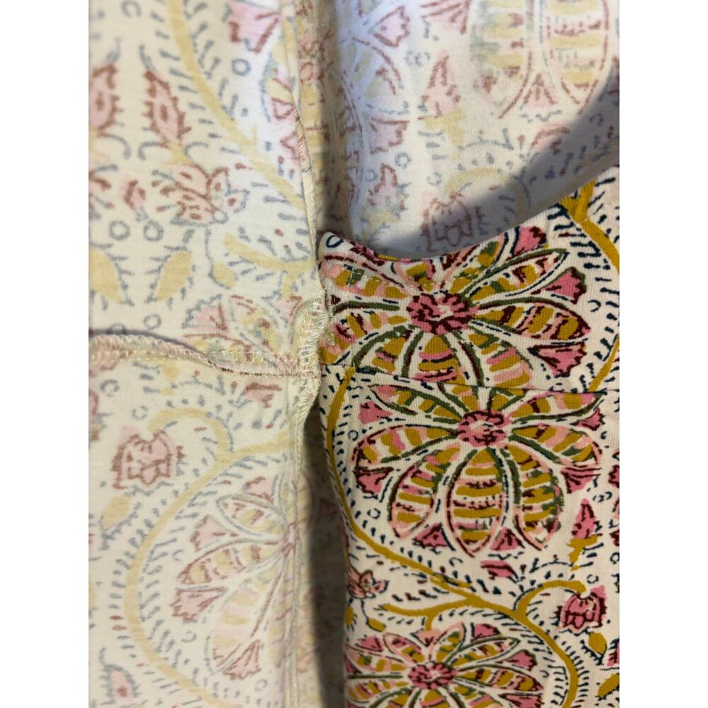 Spartina 449 womens wrap dress paisley floral faux V-neckline feminine soft - Picture 8 of 14